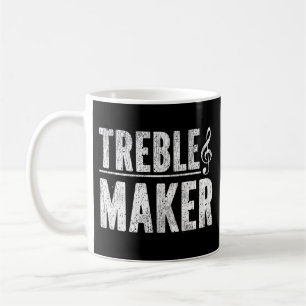 Caneca De Café Piano Pianista Treble Maker
