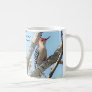 Caneca De Café Pica-Pau-de-barriga-vermelha