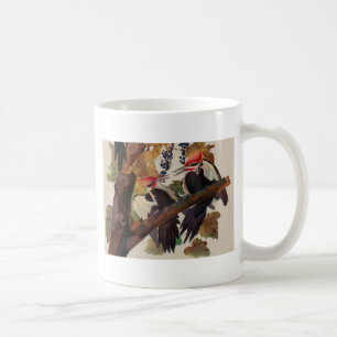 Caneca De Café Pica-Pau-Grande de John James Audubon Impressão de
