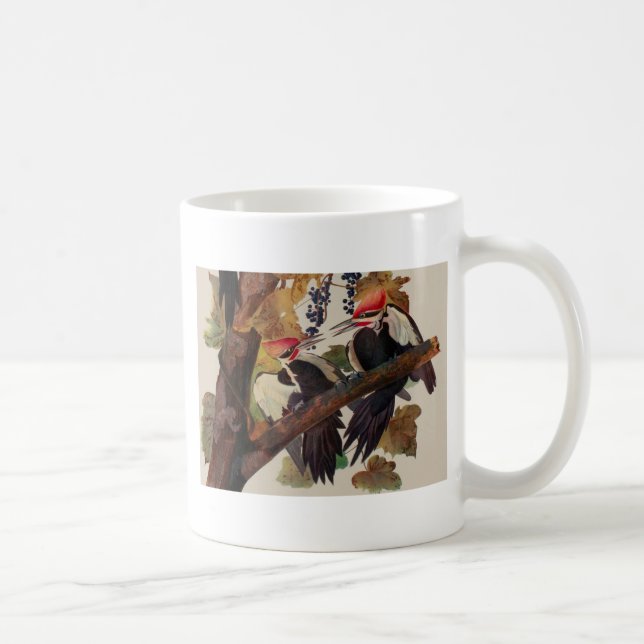 Caneca De Café Pica-Pica-Pica-Pica Audubon Pileada (Direita)