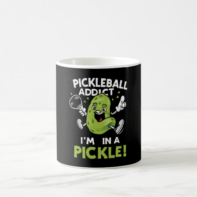 Caneca De Café Pickleball-Engraçado (Centro)
