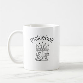 Caneca De Café Pickleball King Mug
