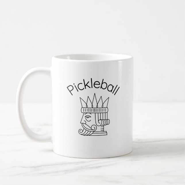 Caneca De Café Pickleball King Mug (Esquerda)