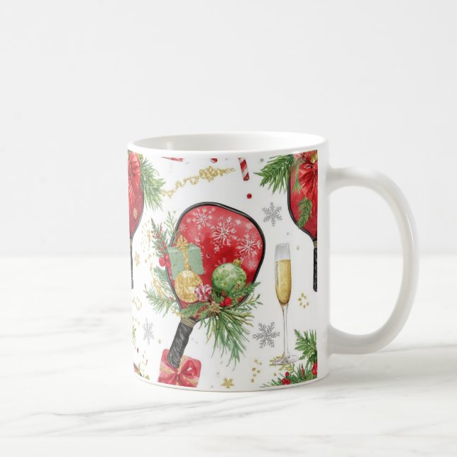 Caneca De Café Pickleball Natal com Remo  (Direita)