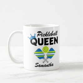 Caneca De Café Pickleball Queen Pickleball Coffee Mug