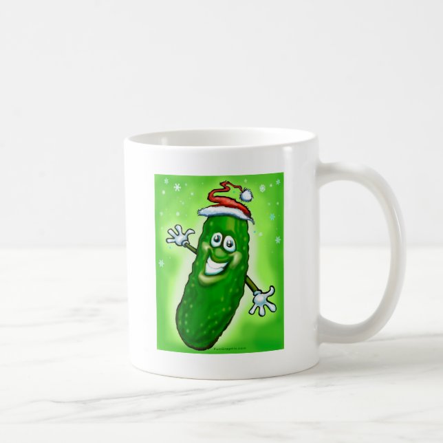 Caneca De Café Picle de Natal (Direita)