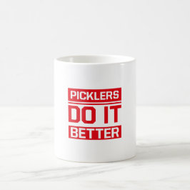 Caneca De Café Picleball Pickleball faz melhor - Pickleball
