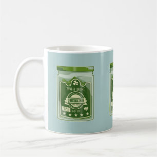 Caneca De Café Picles Gherkins Jar Pop Art