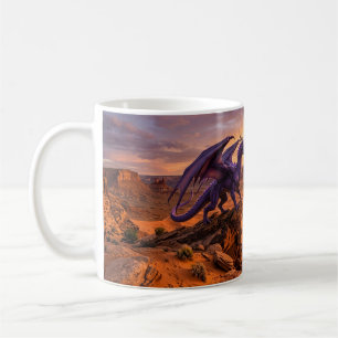 Caneca De Café Pico do Dragão Roxo