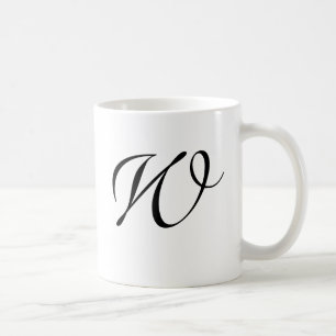 Caneca De Café Picos Monogramas