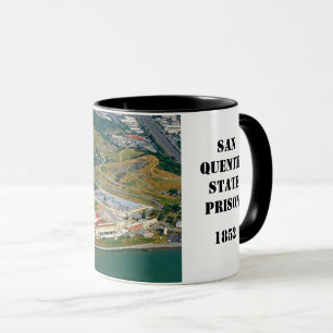 Caneca de café pictórico da prisão de San Quent