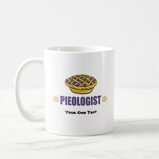 Caneca De Café PIE - Amor, Comer, Assar, padaria, padaria, pieolo (Esquerda)