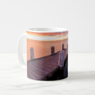 Caneca De Café Pier no lago Illawarra