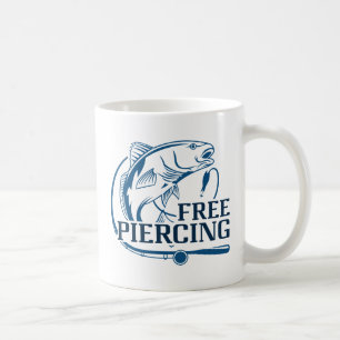 Caneca De Café Piercing Grátis