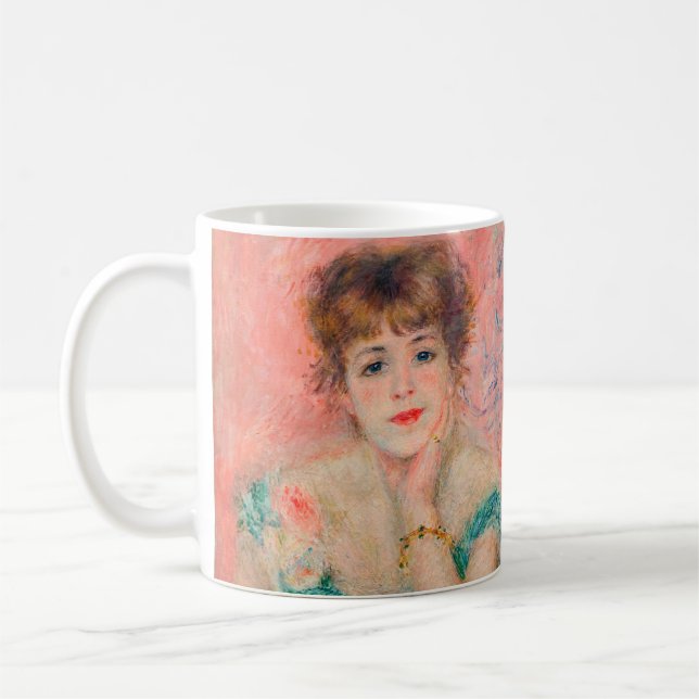 Caneca De Café Pierre-Auguste Renoir - Atriz Jeanne Samary (Esquerda)