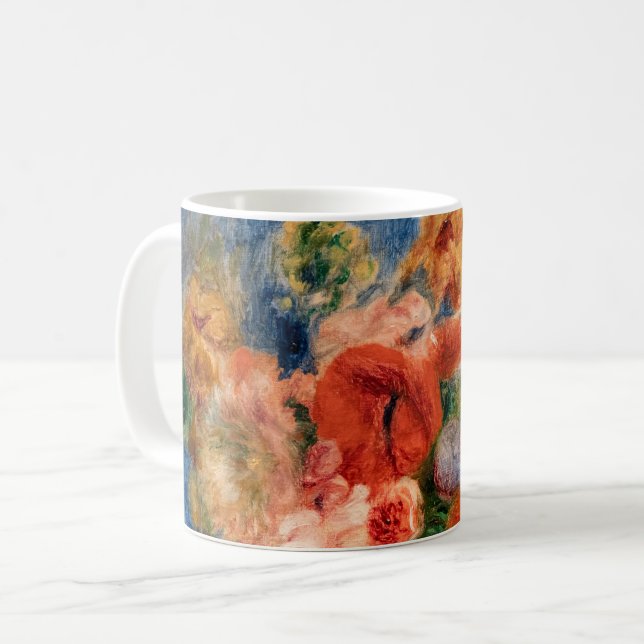 Caneca De Café Pierre-Auguste Renoir - Buquê (Frente Esquerda)