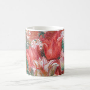 Caneca De Café Pierre-Auguste Renoir - Buquê de Tulipas