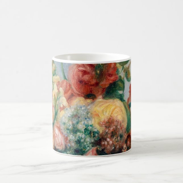 Caneca De Café Pierre-Auguste Renoir - Flores em um Vaso (Centro)