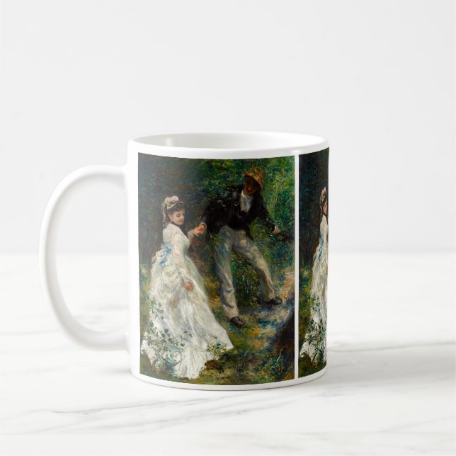 Caneca De Café Pierre-Auguste Renoir - La Promenade (Esquerda)