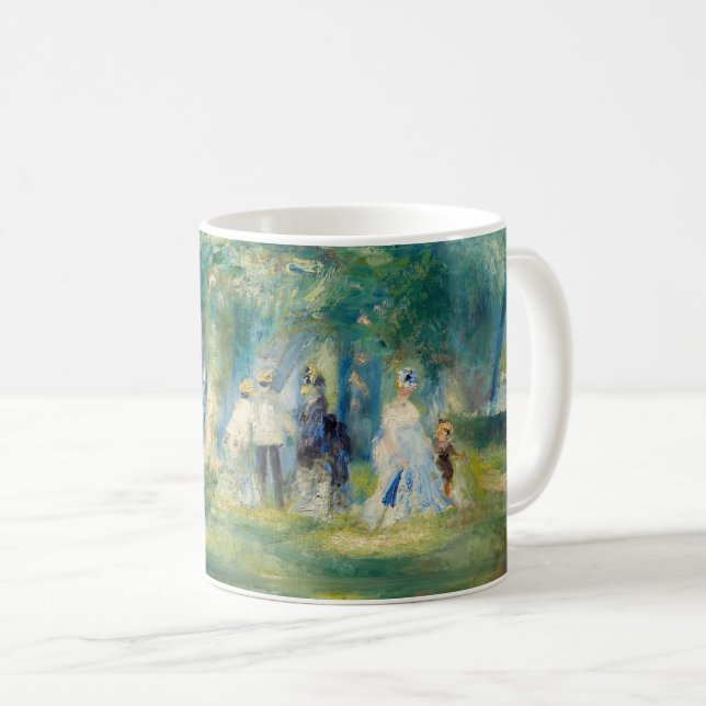 Caneca De Café Pierre-Auguste Renoir - O Partido na Nuvem Santo (Frente Esquerda)