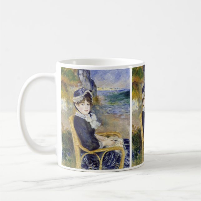 Caneca De Café Pierre-Auguste Renoir - Pelo Mar (Esquerda)
