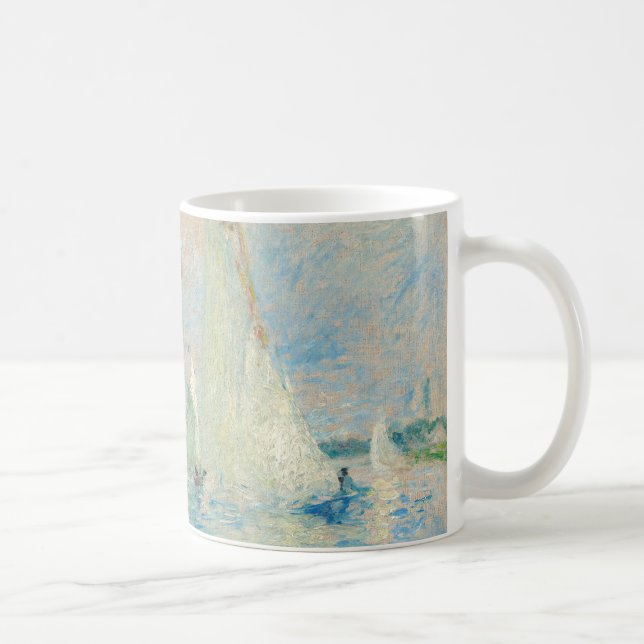 Caneca De Café Pierre-Auguste Renoir - Regatta na Argentina (Direita)