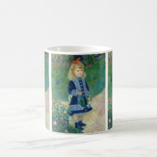 Caneca De Café Pierre-Auguste Renoir - Uma Menina com um Regador