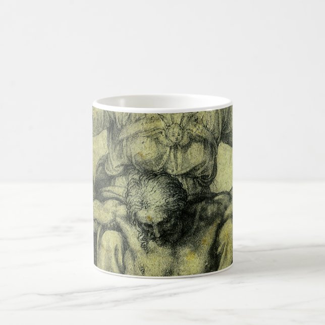 Caneca De Café Pieta de Michelangelo para Vittoria Colonna (Centro)