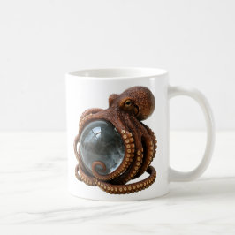 Caneca De Café Pieuvre fonds marins