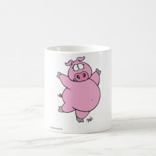 Caneca De Café Pig Mug