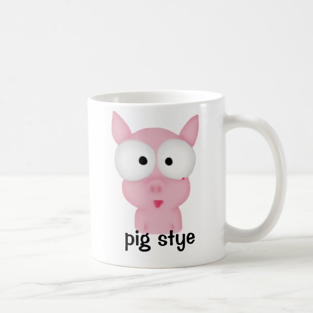 Caneca De Café Pig Stye Mug (Direita)