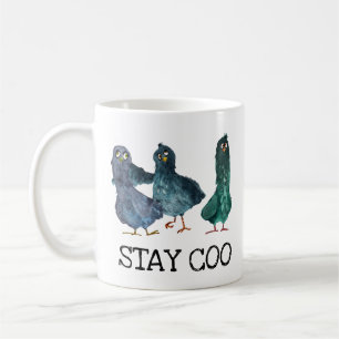 Caneca De Café Pigeon Cute Keep Coo Bird