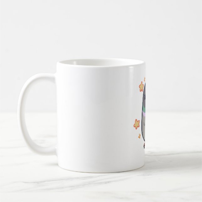 Caneca De Café Pigeon Delight � Arte Animal Custa (Esquerda)