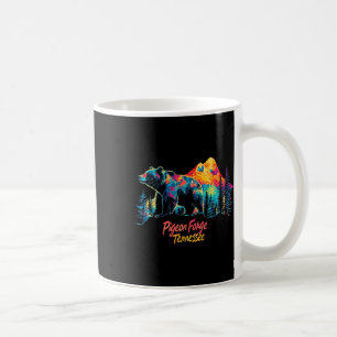 Caneca De Café Pigeon Forge Tennessee Montanhas Urso Usa Caminhad