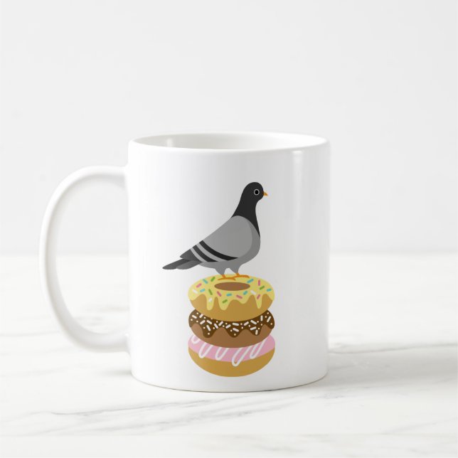 Caneca De Café Pigeon Mugs (Esquerda)