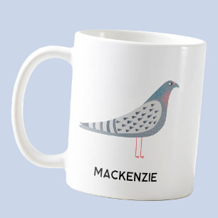 Caneca De Café Pigeon Personalizado