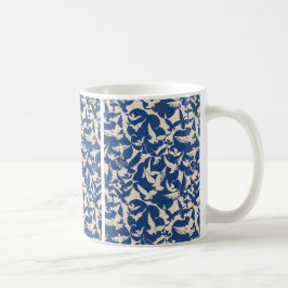 Caneca De Café Pigeons in white and blue Rijksmuseum Amsterdam