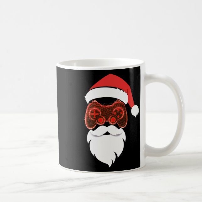 Caneca De Café Pijama de Natal do Papai Noel (Direita)