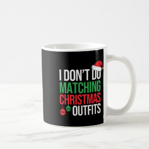 Caneca De Café Pijama de Natal Familiar Eu Não Faço Cristo Corres