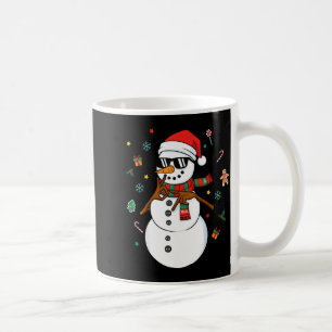 Caneca De Café Pijama de Natal Homem de Neve Seis Sete Meme 6 E 7