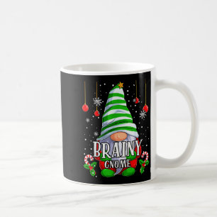 Caneca De Café Pijamas de Natal do Gnome Inteligente Família Corr
