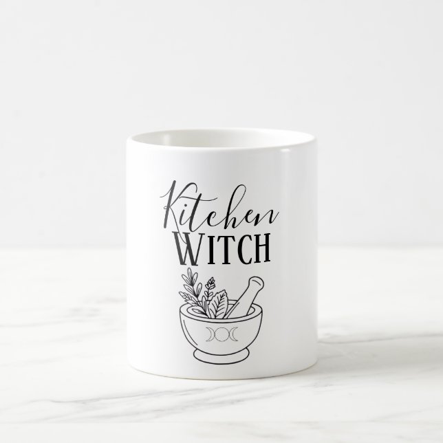 Caneca De Café Pilão e Almofariz Botânico Cozinha da Bruxa (Centro)