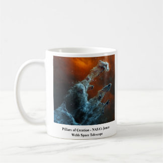Caneca De Café Pilares da Criação do Telescópio Espacial James We