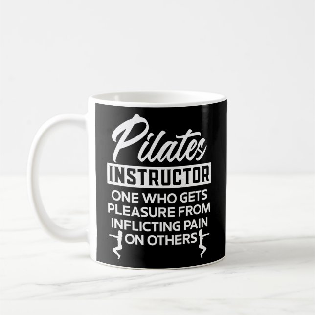 Caneca De Café Pilata o Ajustado de exercício de definição de ins (Esquerda)