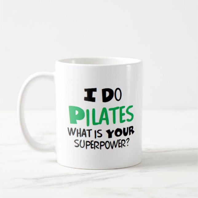 Caneca De Café pilates (Esquerda)