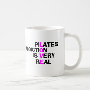 Caneca De Café Pilates Coffee Mug - Presentes Engraçados