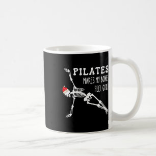 Caneca De Café Pilates de Esqueleto Faz Meus Ossos Se Sentirem Be