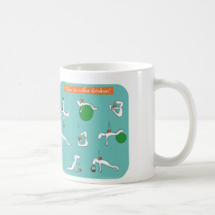 Caneca De Café pilates para amantes do café