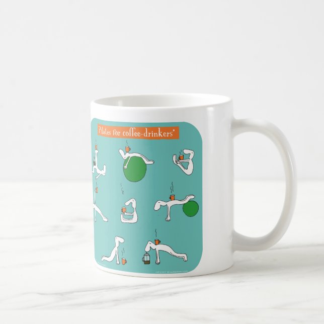 Caneca De Café pilates para beber café (Direita)