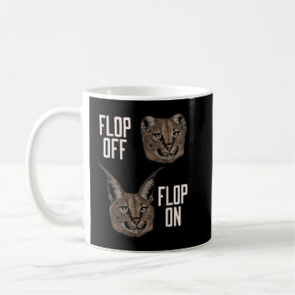 Caneca De Café Pilha De Gato Caracal Grande Floppa